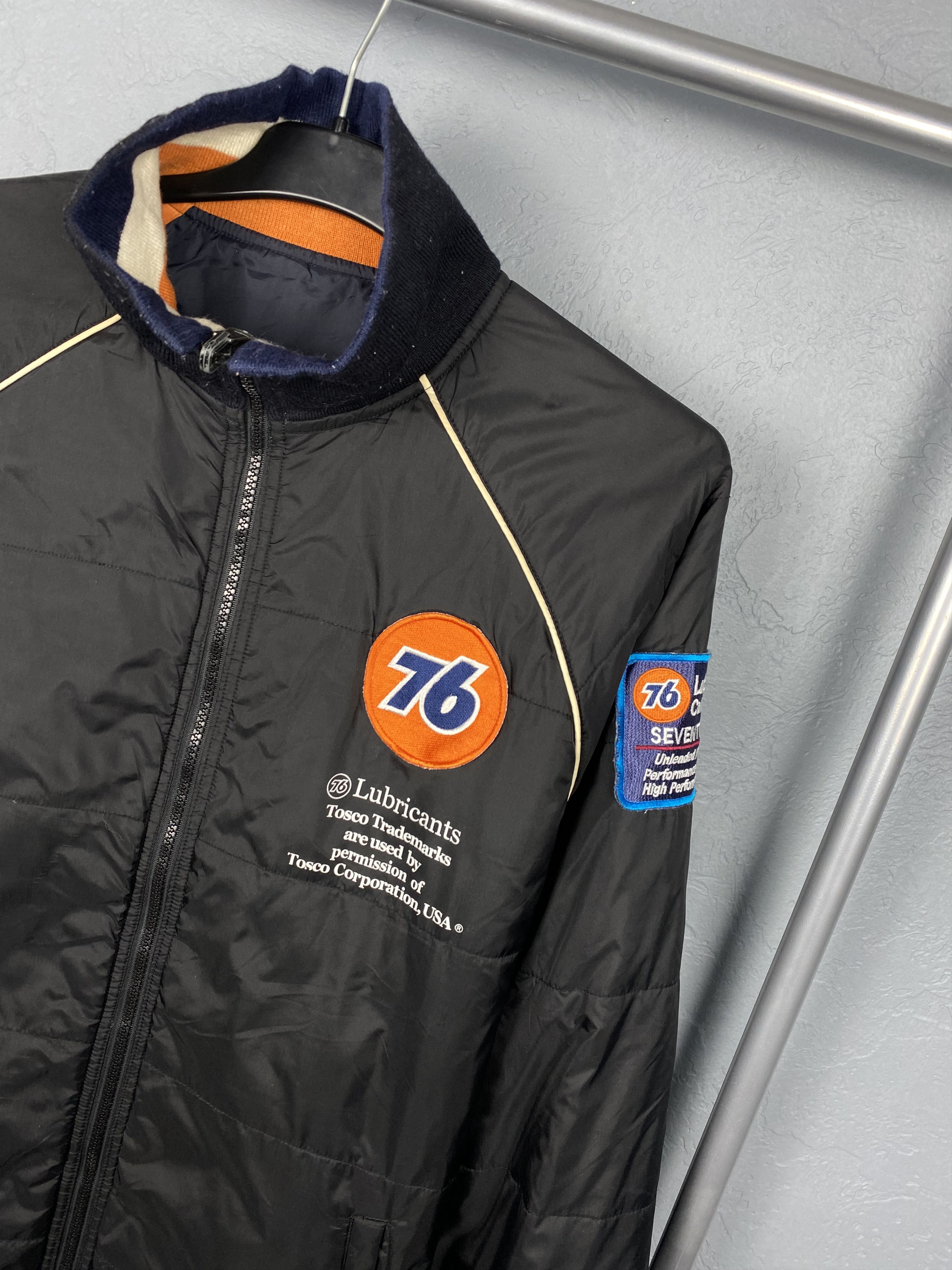 Vintage 76 Lubricant Authorized USC Limited Bomber Reversible Jacket Size US L / EU 52-54 / 3 - 9 Thumbnail