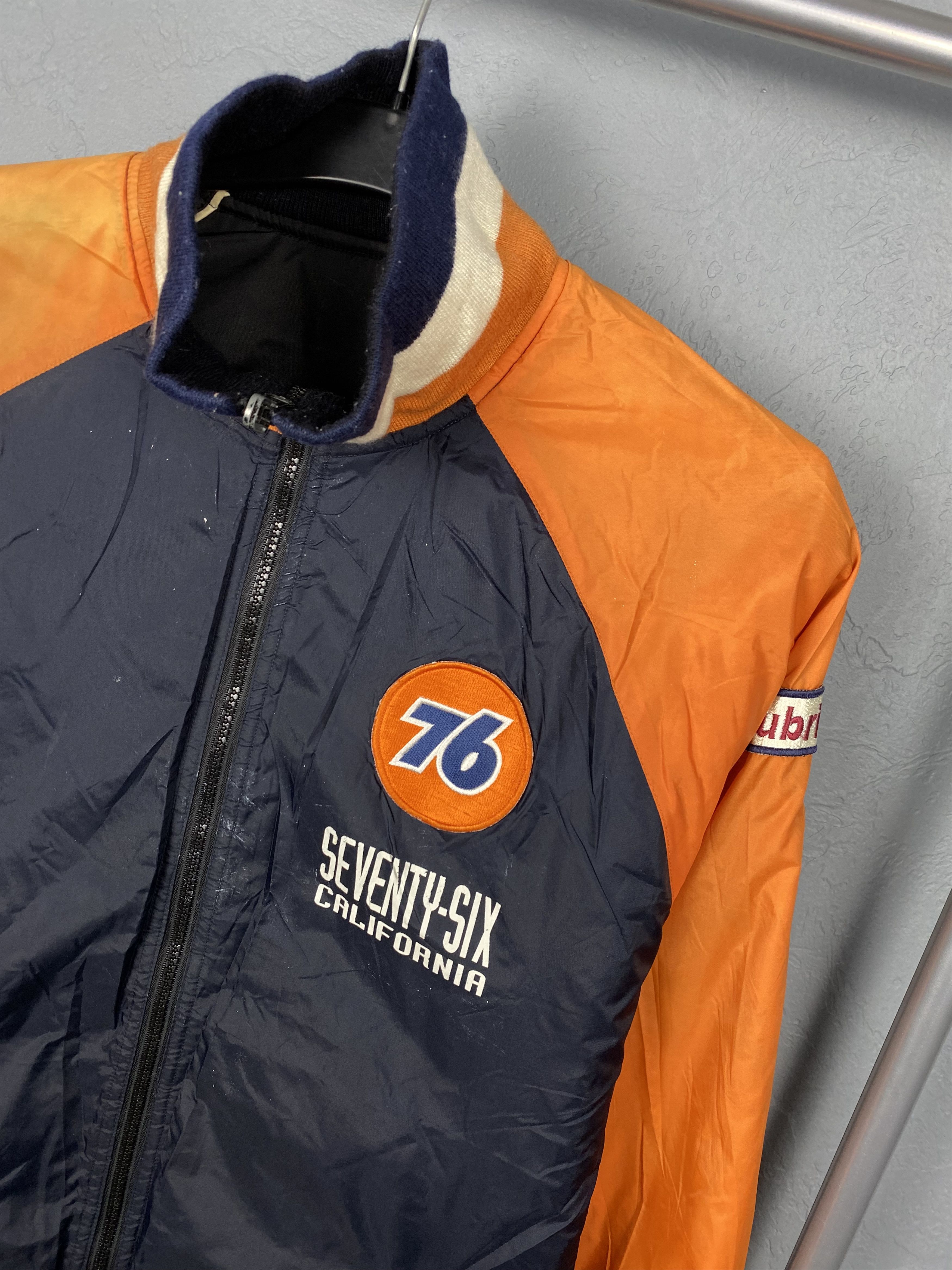 Vintage 76 Lubricant Authorized USC Limited Bomber Reversible Jacket Size US L / EU 52-54 / 3 - 2 Thumbnail
