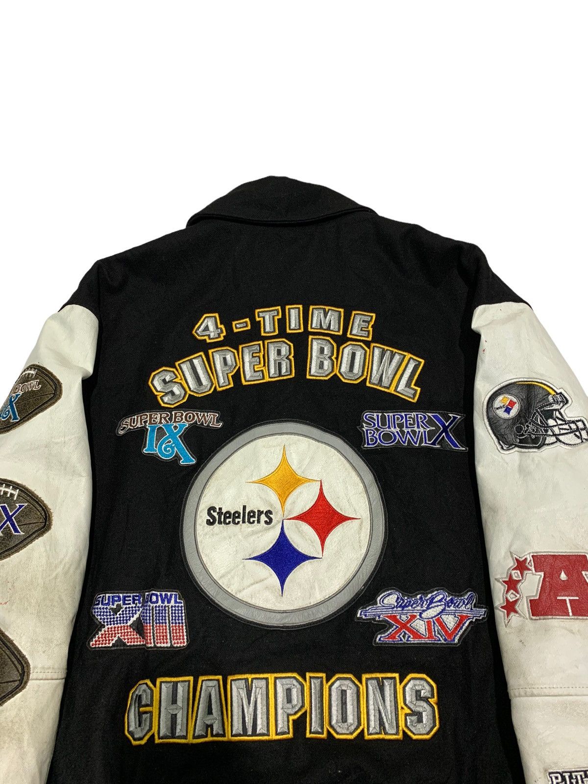 NFL 🔥LIMITED EDITIONS P.STEELERS NFL VARSITY JACKET Size US XL / EU 56 / 4 - 4 Thumbnail