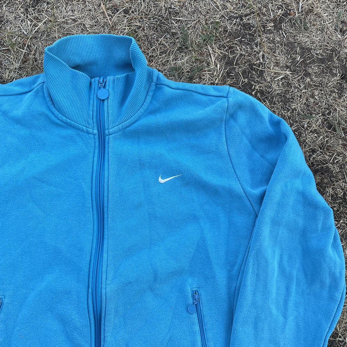 Vintage Vintage Y2K Nike Logo Fleece Jacket Sky Blue Drip Grunge L Size US L / EU 52-54 / 3 - 4 Thumbnail