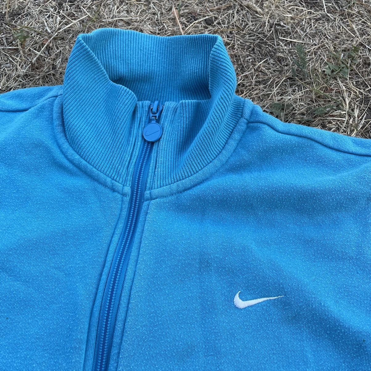 Vintage Vintage Y2K Nike Logo Fleece Jacket Sky Blue Drip Grunge L Size US L / EU 52-54 / 3 - 5 Thumbnail