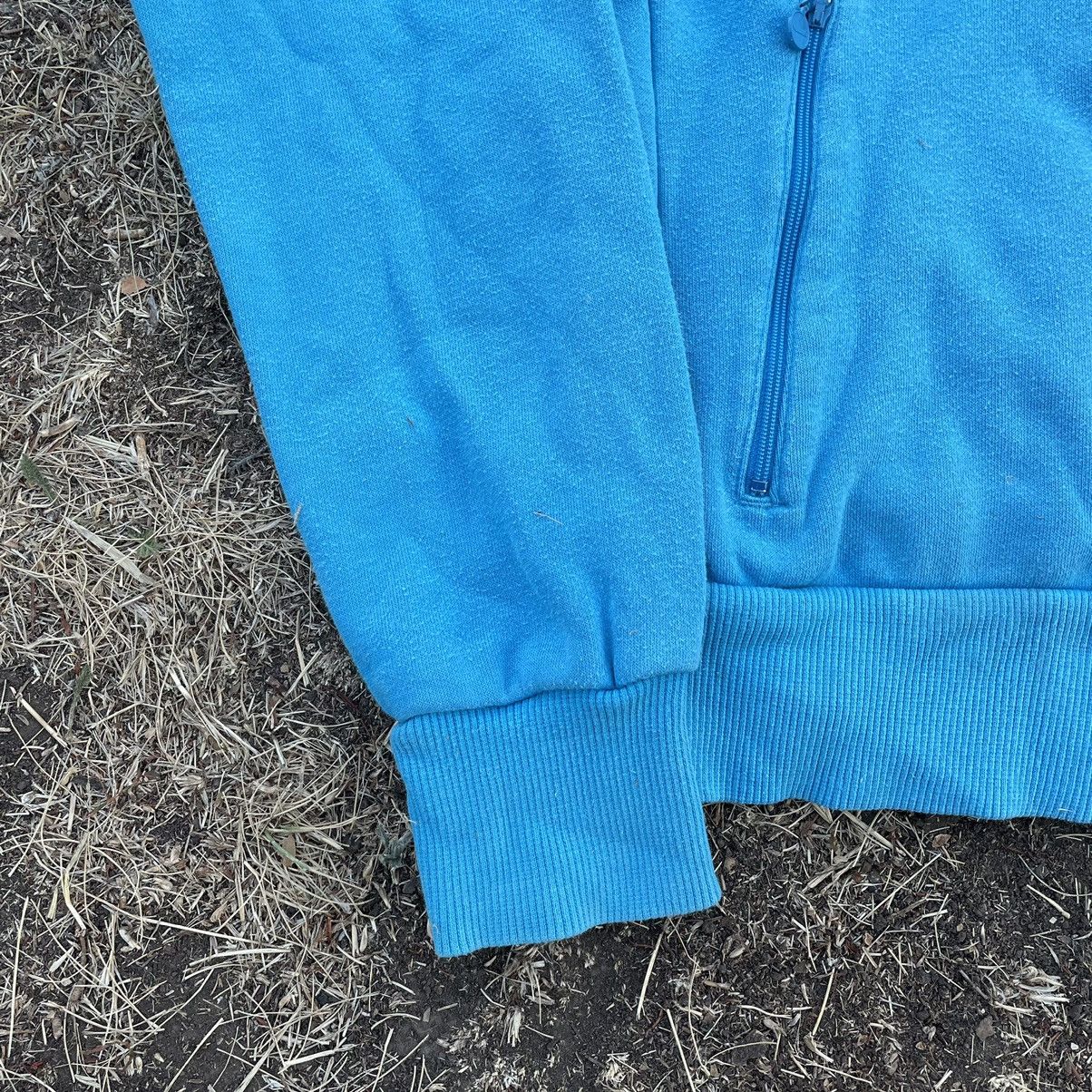 Vintage Vintage Y2K Nike Logo Fleece Jacket Sky Blue Drip Grunge L Size US L / EU 52-54 / 3 - 2 Thumbnail