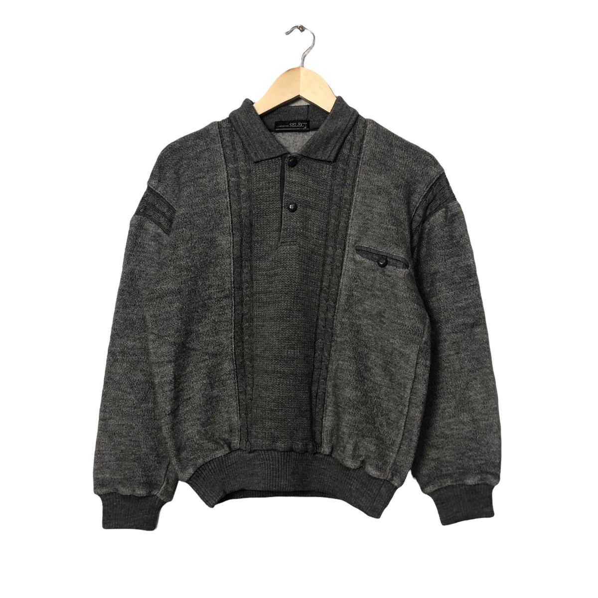 Japanese Brand Vintage Lindbergh Collar Sweatshirt Made in Japan Size US M / EU 48-50 / 2 - 1 Thumbnail