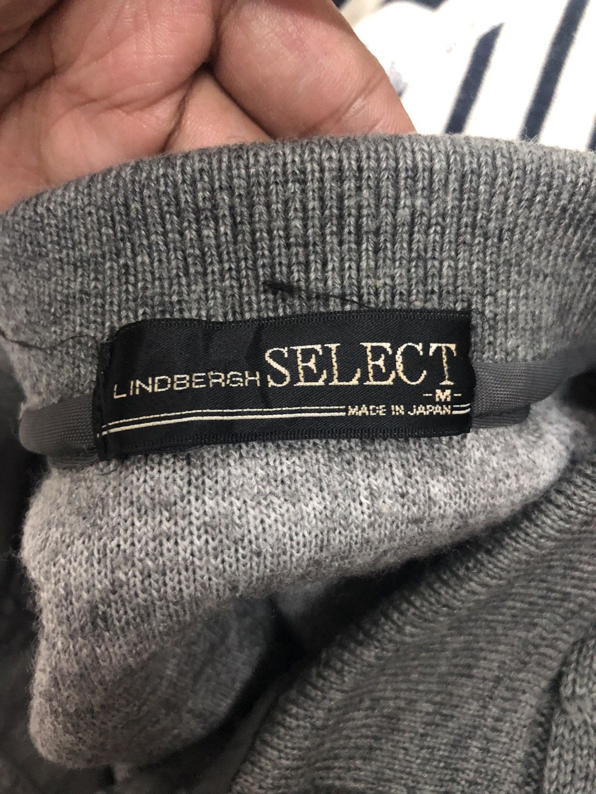 Japanese Brand Vintage Lindbergh Collar Sweatshirt Made in Japan Size US M / EU 48-50 / 2 - 9 Thumbnail