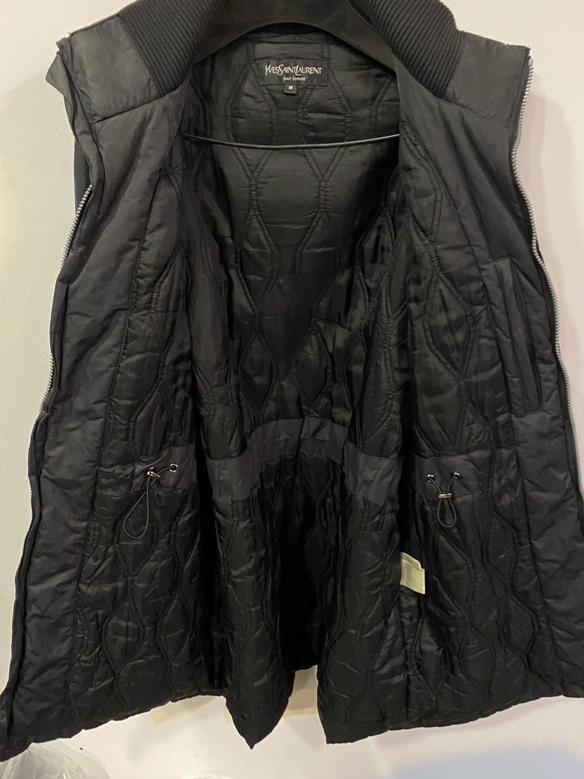 Vintage × Yves Saint Laurent Warm YSL Jacket Black Long Saint Laurent Parka Bomber winter Size US M / EU 48-50 / 2 - 4 Thumbnail