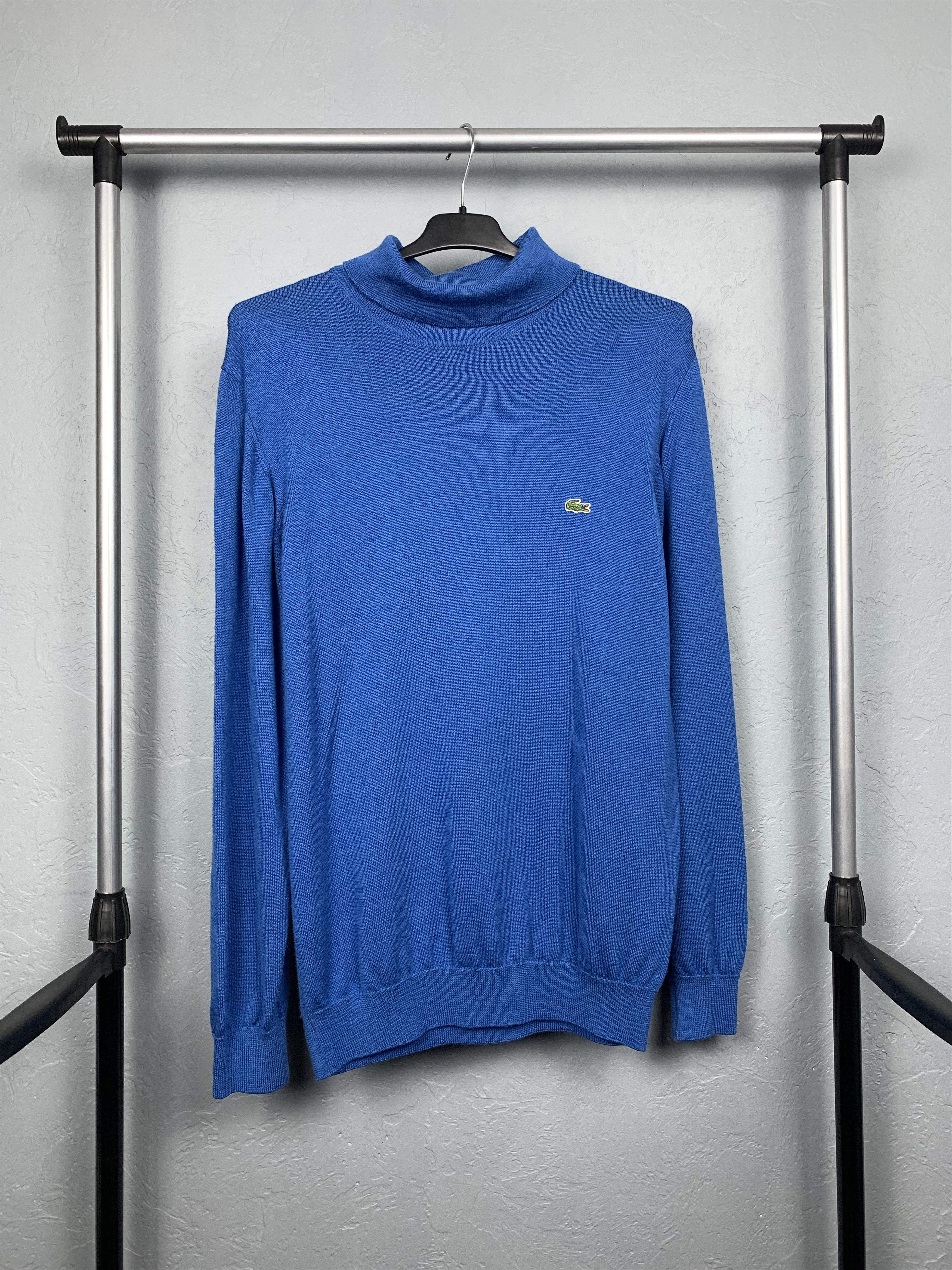 Lacoste Lacoste Turtleneck High Neck Mens Wool Sweater Size US M / EU 48-50 / 2 - 1 Thumbnail