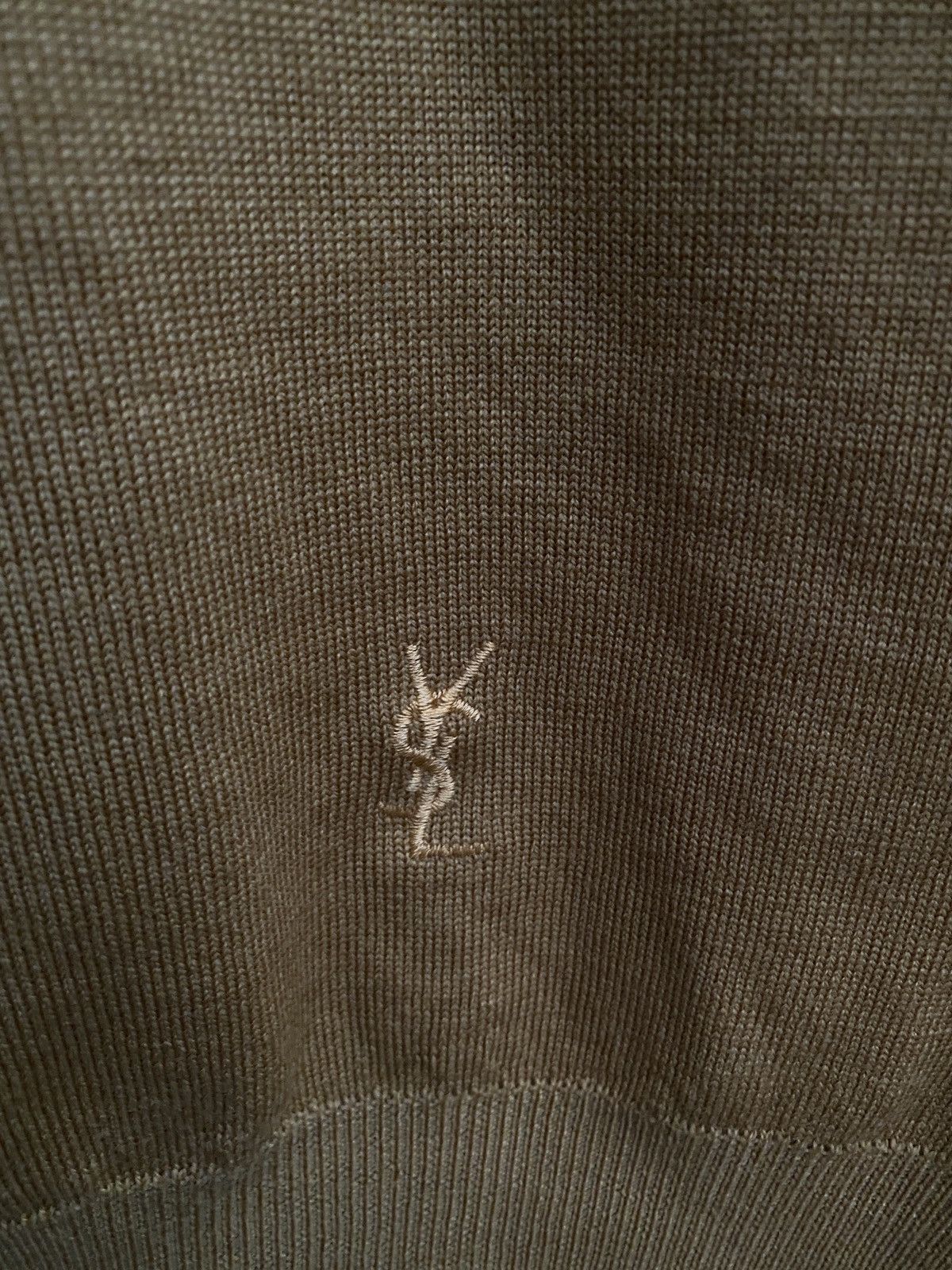 Yves Saint Laurent Wool YSL Sweater Soft YSL Sweatshirt 90s Old Money Size US XXL / EU 58 / 5 - 8 Thumbnail