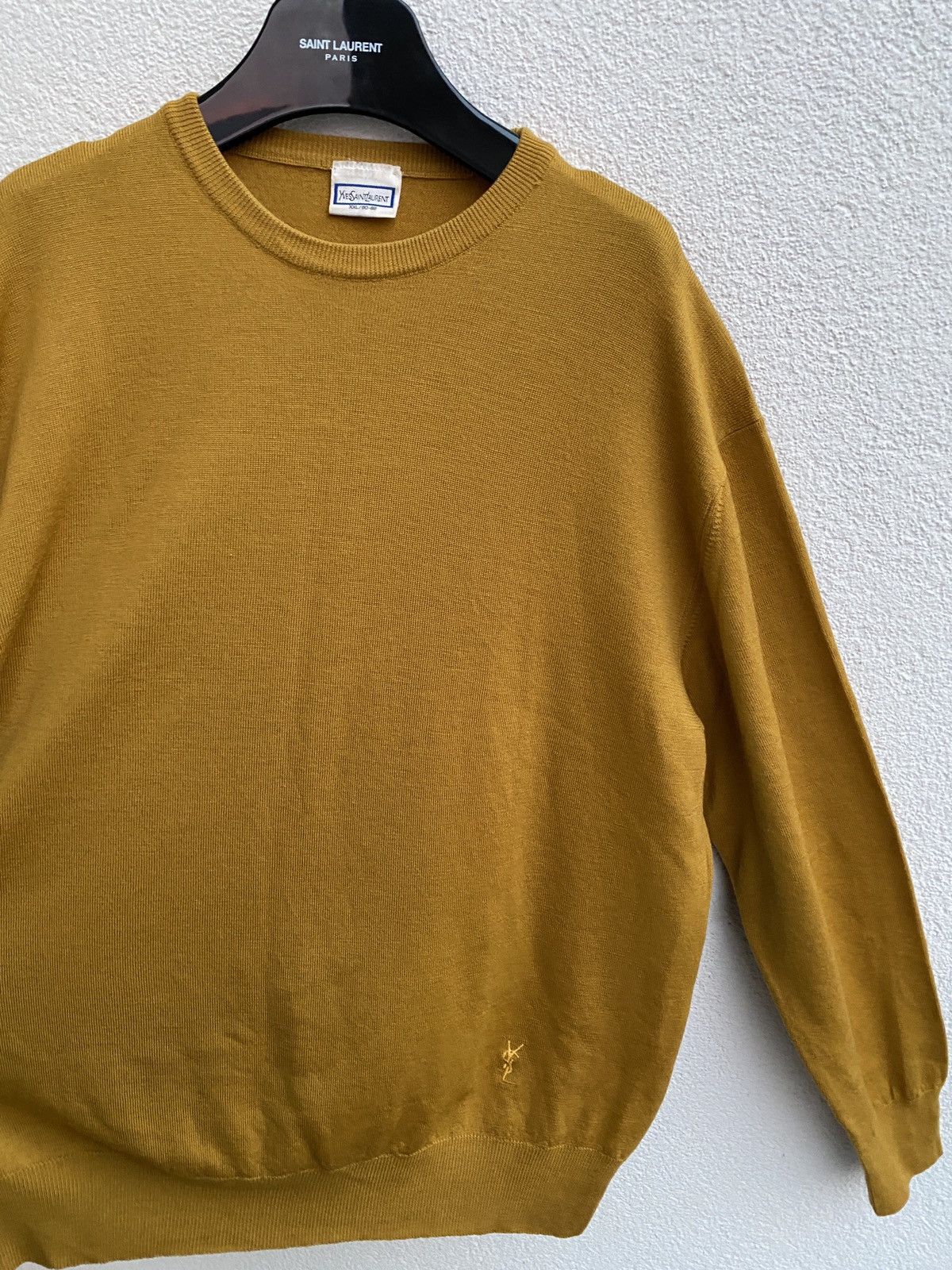 Yves Saint Laurent Wool YSL Sweater Soft YSL Sweatshirt 90s Old Money Size US XXL / EU 58 / 5 - 7 Thumbnail