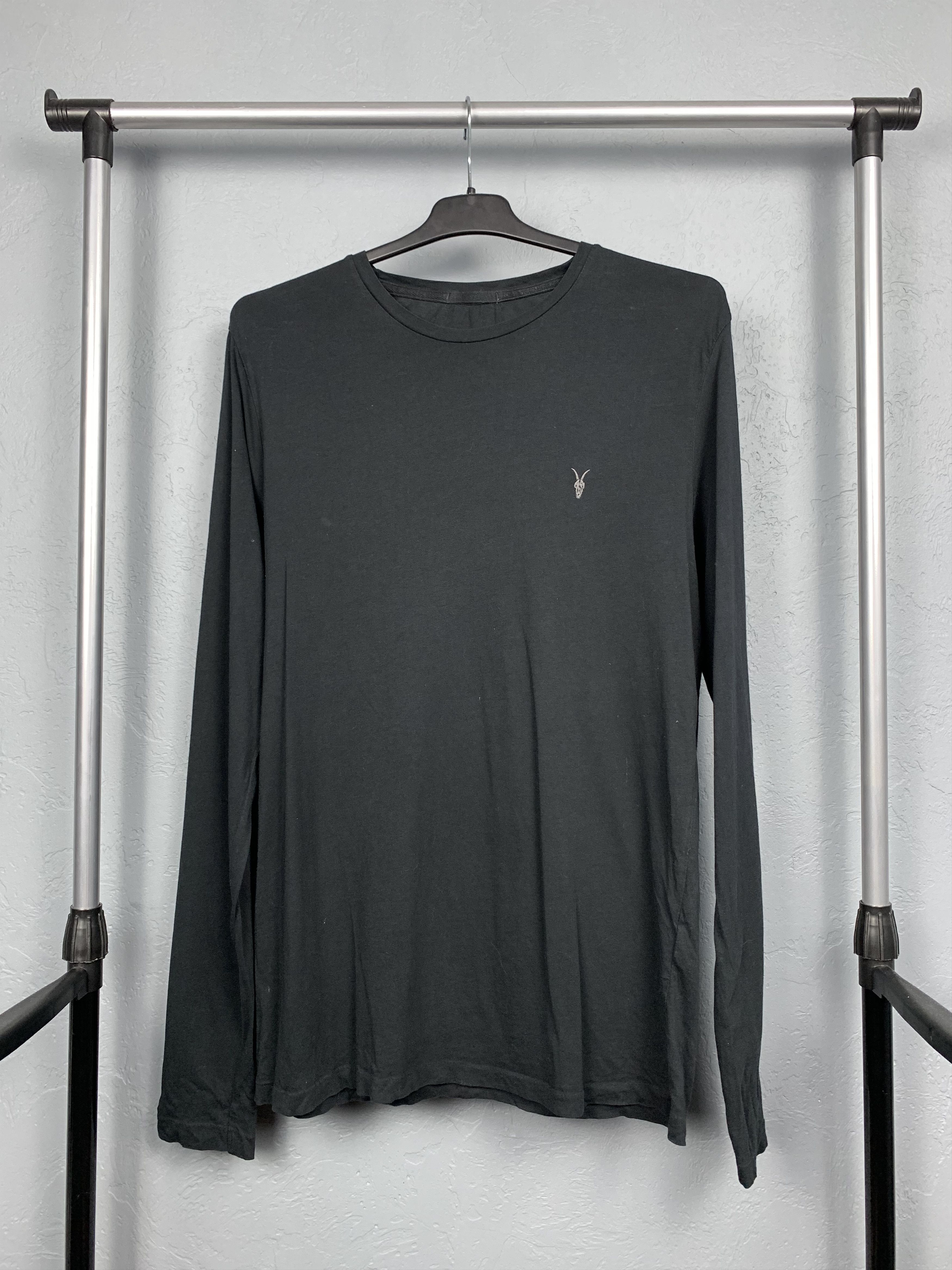 Allsaints Allsaints Vintage Mens Long Sleeve Crew Neck T-Shirt Tee Size US M / EU 48-50 / 2 - 1 Thumbnail