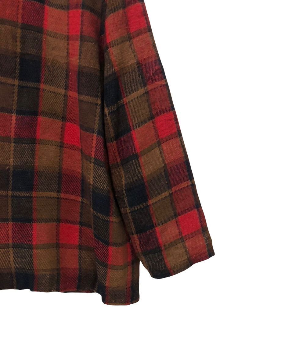 Japanese Brand Vintage Freije Button Ups Plaid Jacket Size US L / EU 52-54 / 3 - 6 Thumbnail