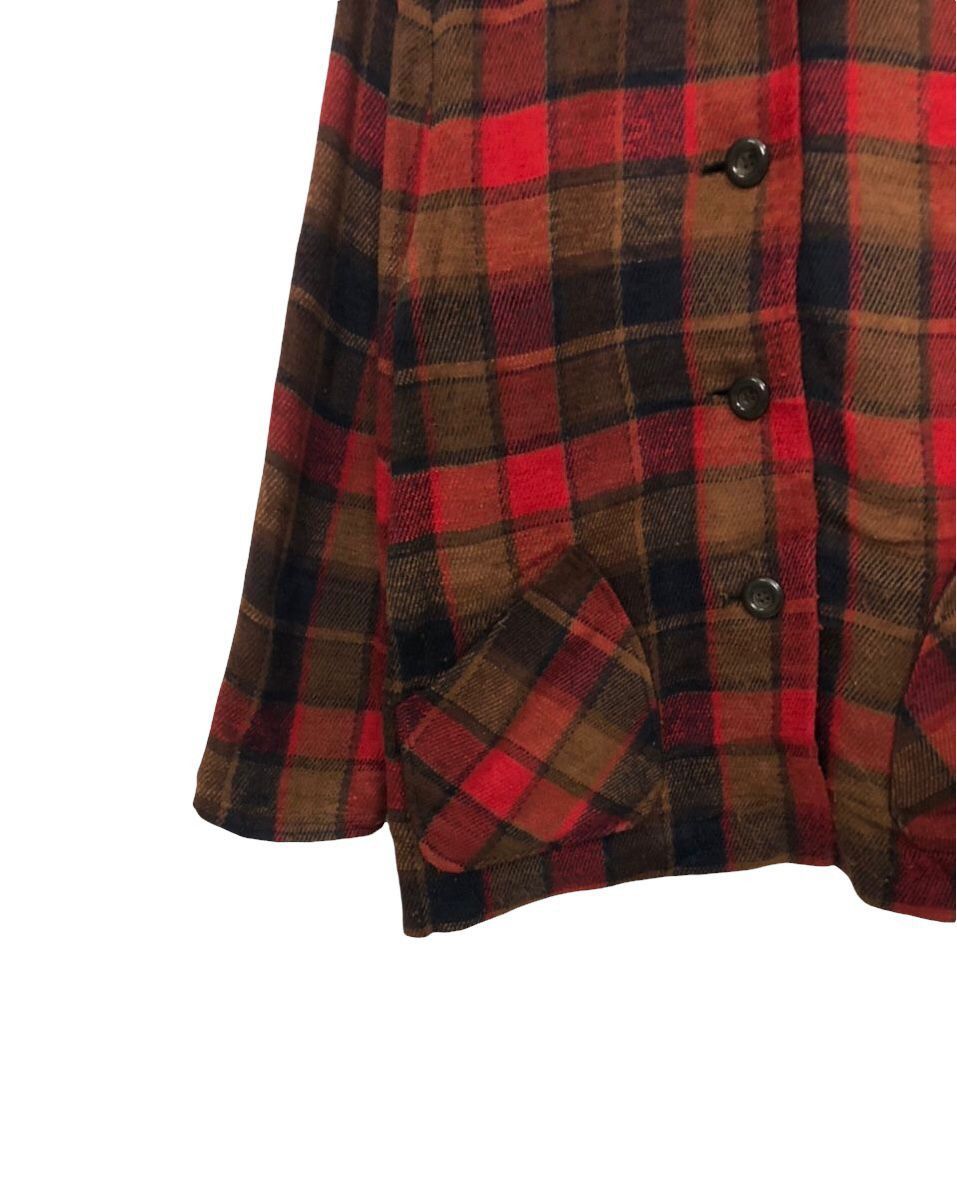 Japanese Brand Vintage Freije Button Ups Plaid Jacket Size US L / EU 52-54 / 3 - 3 Thumbnail