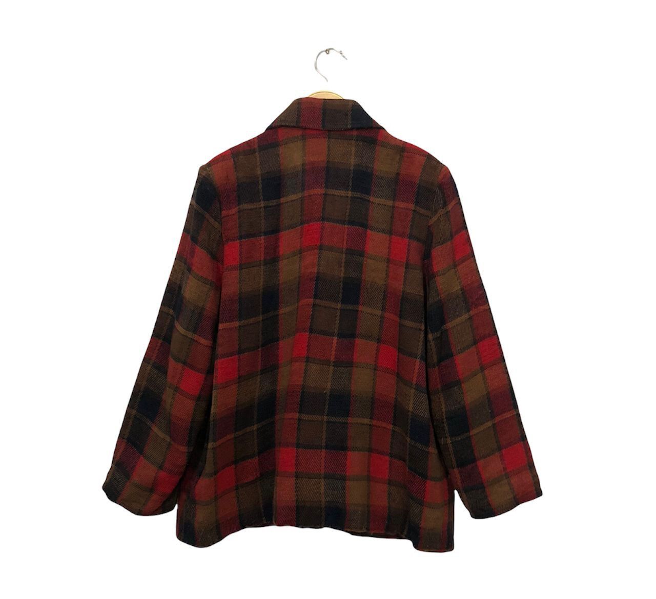 Japanese Brand Vintage Freije Button Ups Plaid Jacket Size US L / EU 52-54 / 3 - 5 Thumbnail