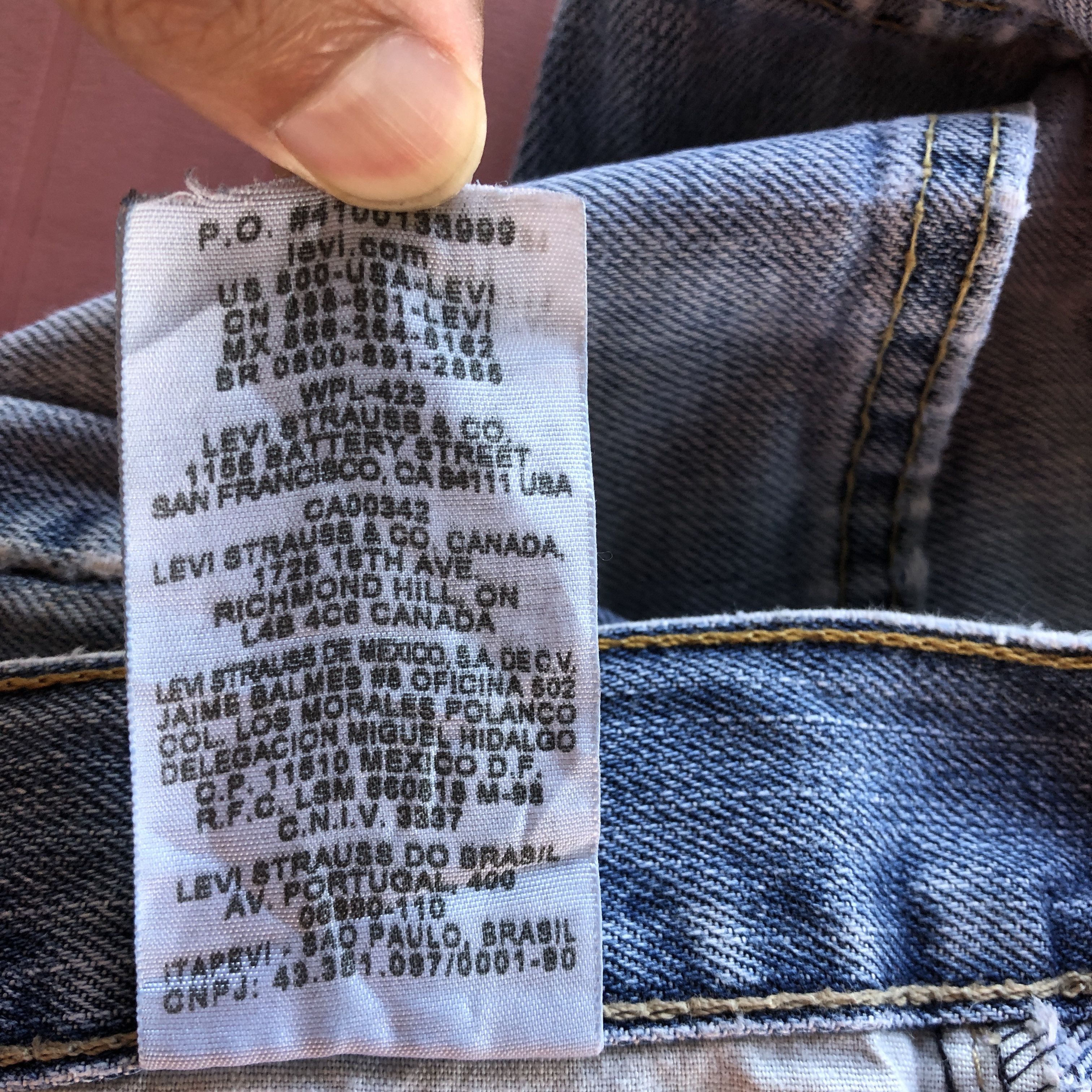 Levi's Crazy Y2K Baggy Distressed Levi's 569 Jeans Grunge Denim Size US 36 / EU 52 - 12 Thumbnail