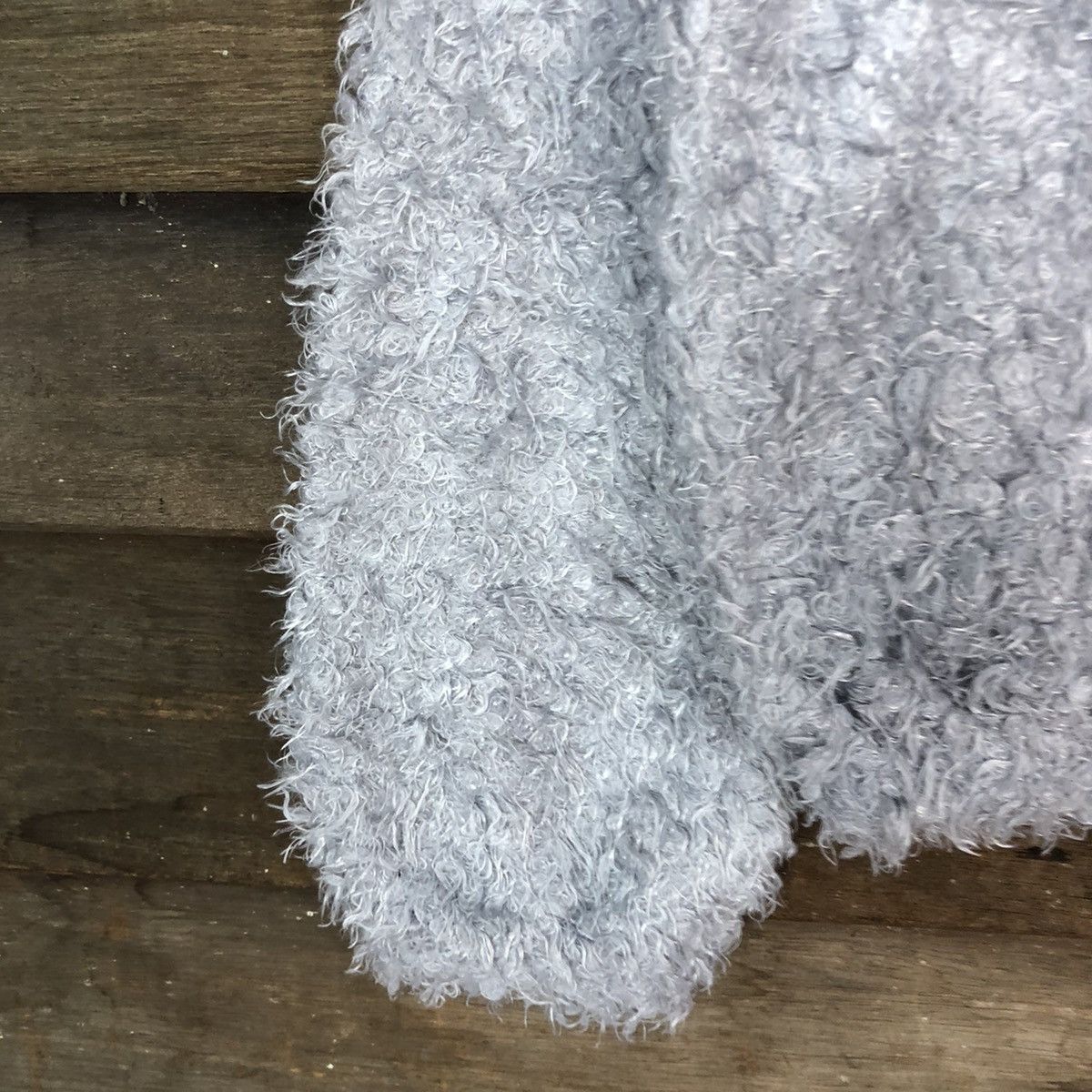 Homespun Knitwear × Japanese Brand DL Dreamy Minx Grey Mohair shaggy fur Knitwear #B628 Size S / US 4 / IT 40 - 6 Thumbnail