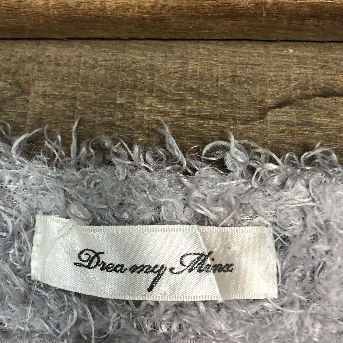 Homespun Knitwear × Japanese Brand DL Dreamy Minx Grey Mohair shaggy fur Knitwear #B628 Size S / US 4 / IT 40 - 10 Thumbnail