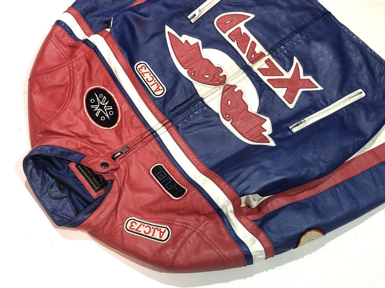 Red Bull XLand Arizona Leather Jacket Racing Made in USA Size US M / EU 48-50 / 2 - 6 Thumbnail
