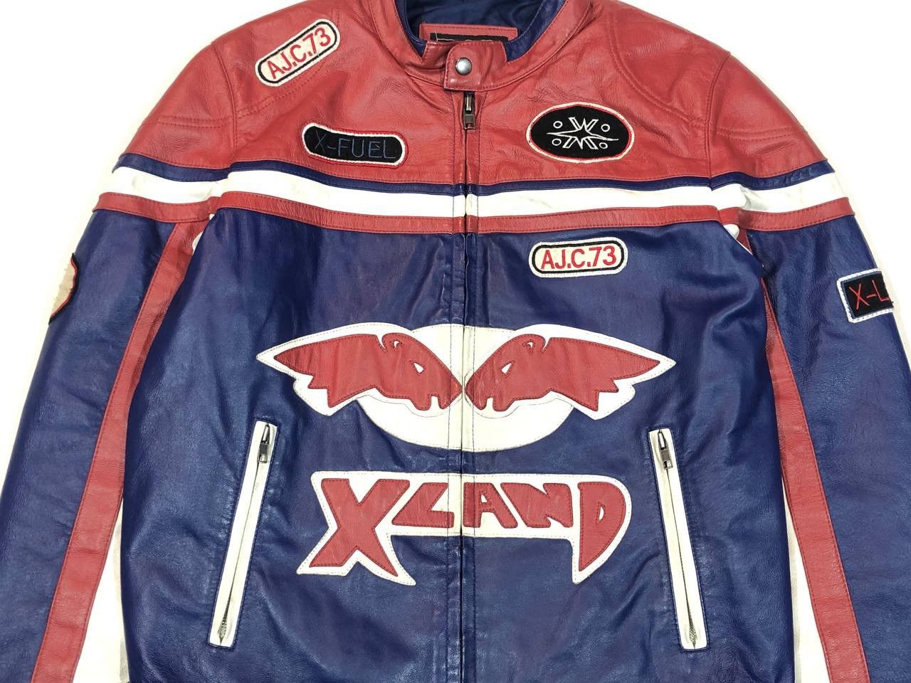 Red Bull XLand Arizona Leather Jacket Racing Made in USA Size US M / EU 48-50 / 2 - 4 Thumbnail