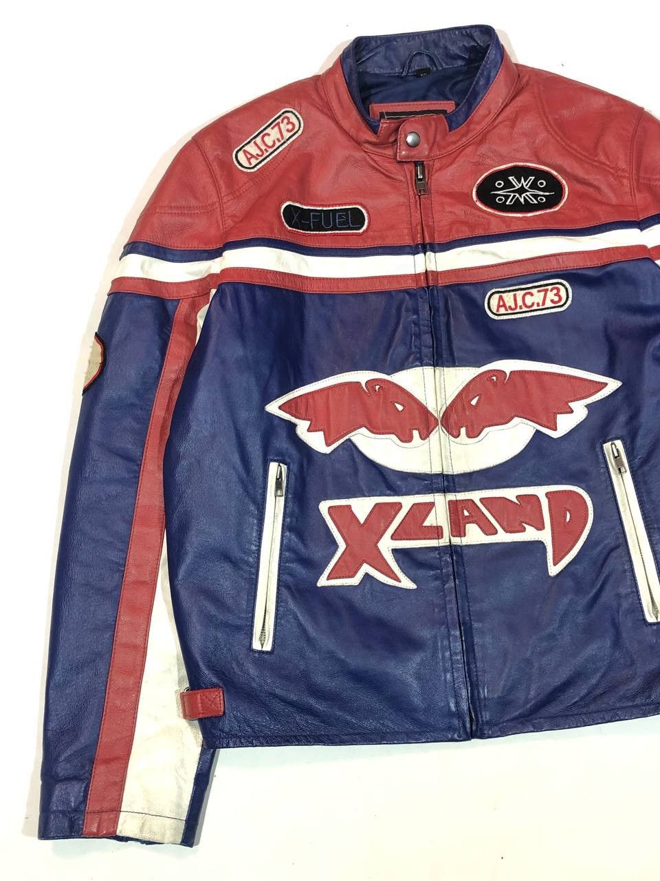 Red Bull XLand Arizona Leather Jacket Racing Made in USA Size US M / EU 48-50 / 2 - 3 Thumbnail