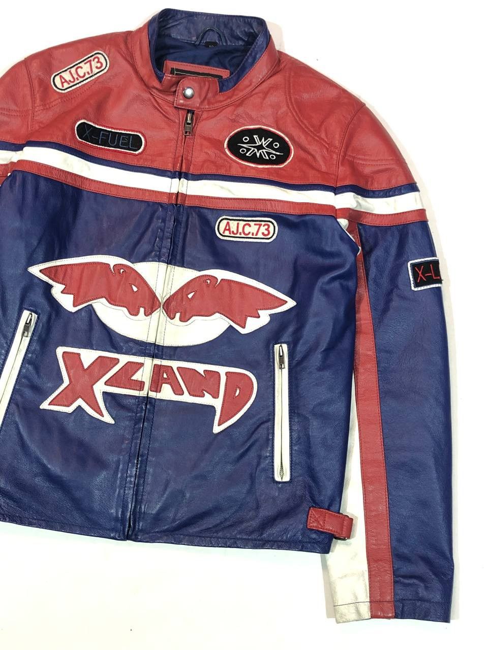Red Bull XLand Arizona Leather Jacket Racing Made in USA Size US M / EU 48-50 / 2 - 2 Thumbnail