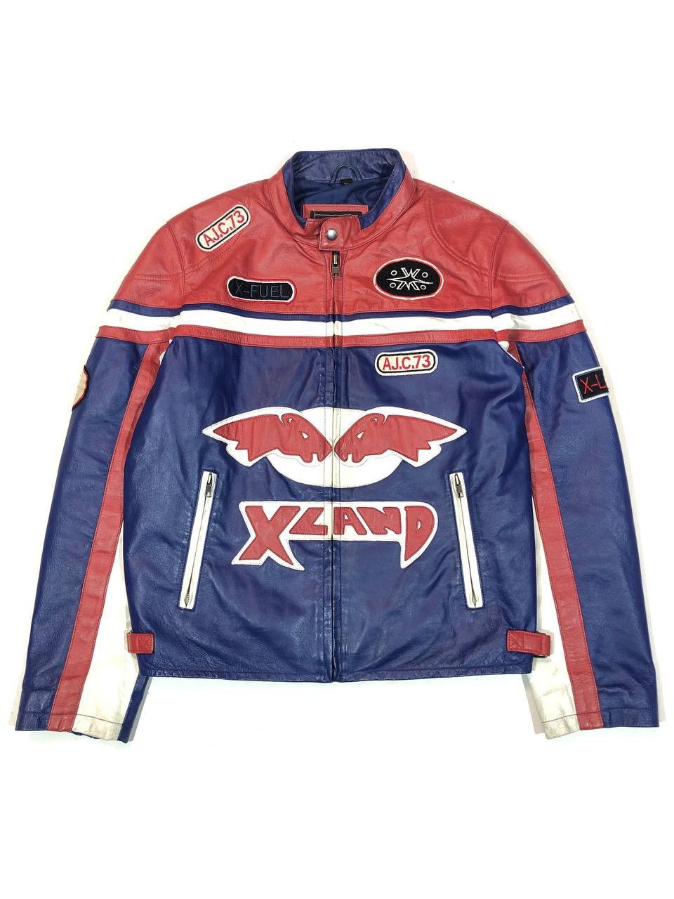 Red Bull XLand Arizona Leather Jacket Racing Made in USA Size US M / EU 48-50 / 2 - 1 Thumbnail