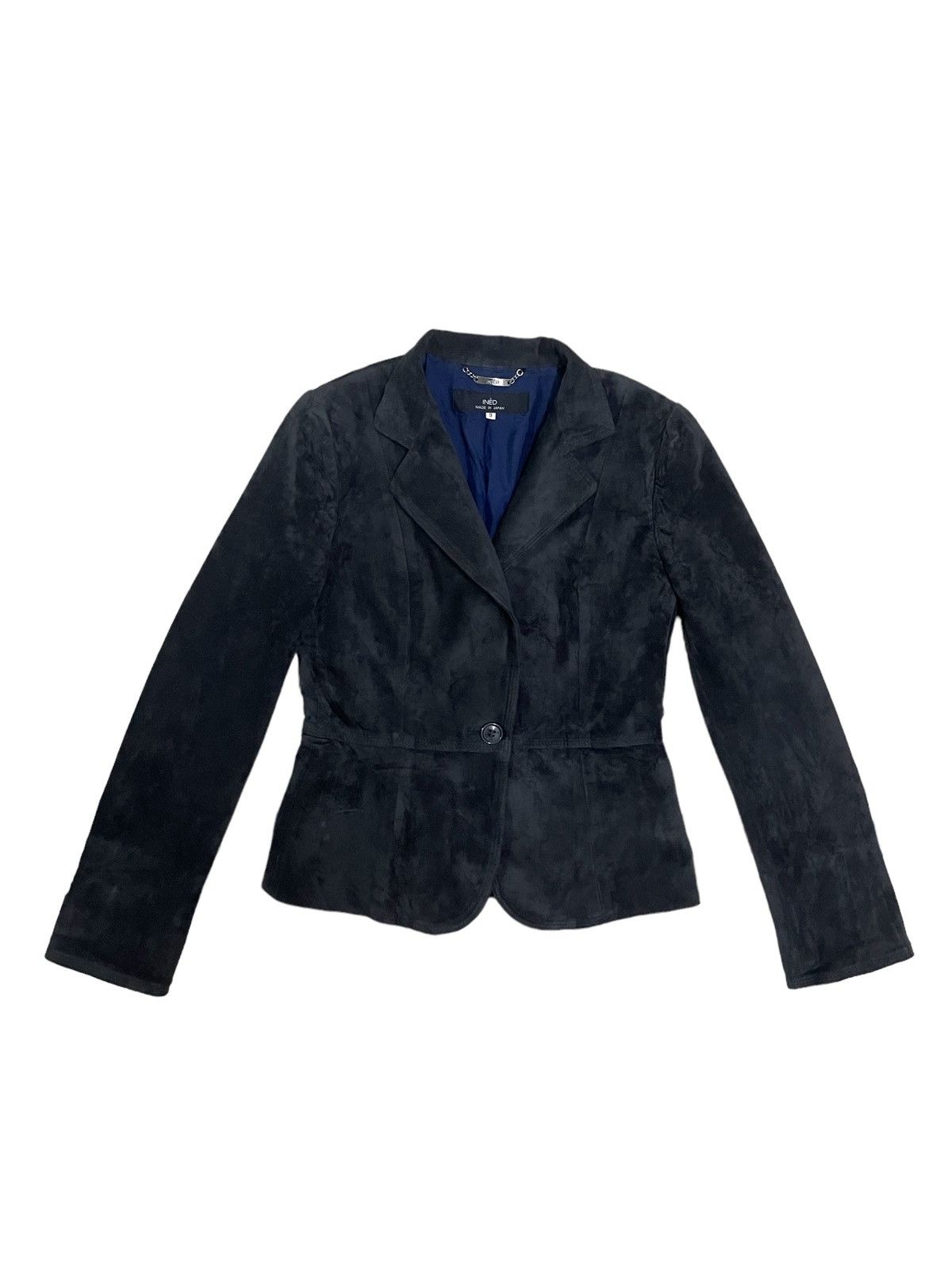 Yohji Yamamoto Ined By Yohji Yamamoto Velvet Blazer Size XS / US 0-2 / IT 36-38 - 1 Thumbnail