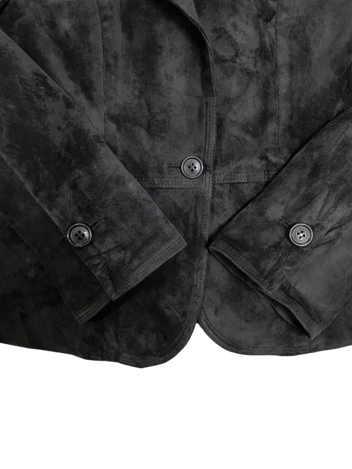 Yohji Yamamoto Ined By Yohji Yamamoto Velvet Blazer Size XS / US 0-2 / IT 36-38 - 8 Thumbnail