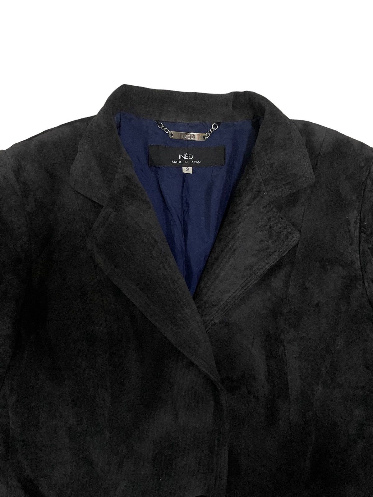 Yohji Yamamoto Ined By Yohji Yamamoto Velvet Blazer Size XS / US 0-2 / IT 36-38 - 4 Thumbnail