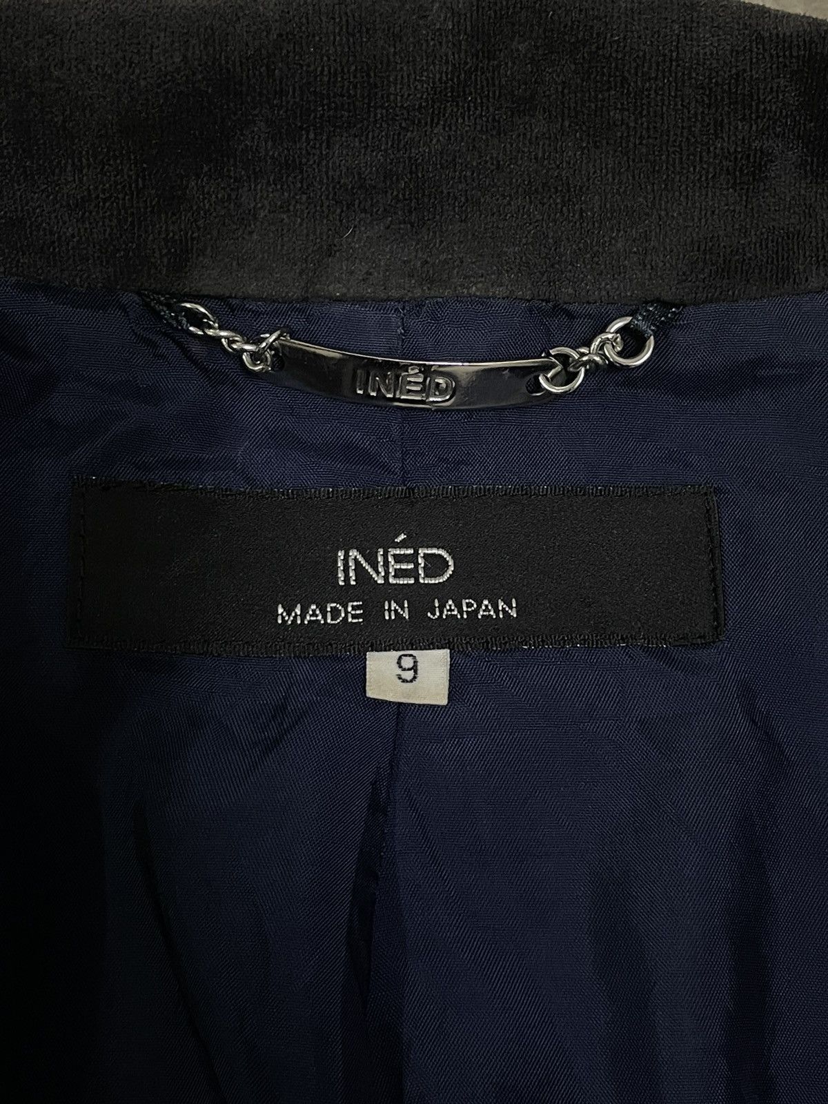 Yohji Yamamoto Ined By Yohji Yamamoto Velvet Blazer Size XS / US 0-2 / IT 36-38 - 5 Thumbnail