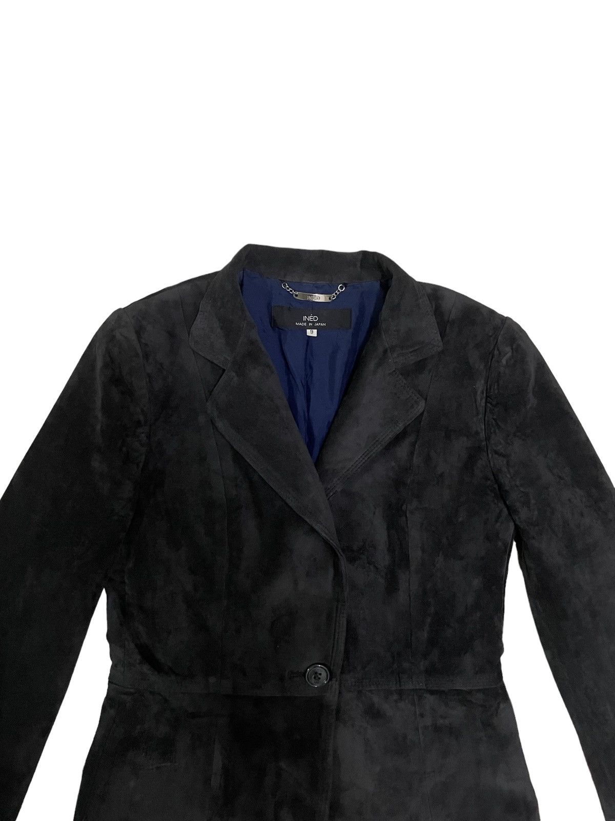 Yohji Yamamoto Ined By Yohji Yamamoto Velvet Blazer Size XS / US 0-2 / IT 36-38 - 3 Thumbnail