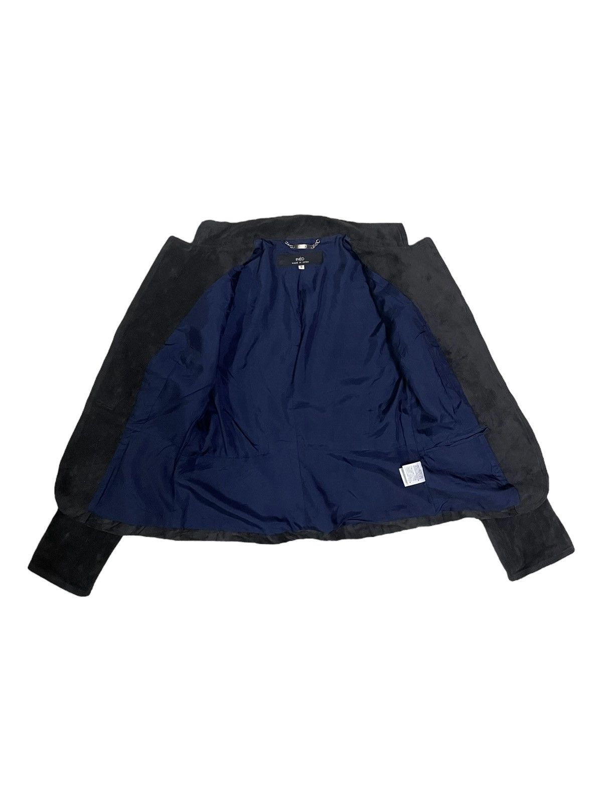Yohji Yamamoto Ined By Yohji Yamamoto Velvet Blazer Size XS / US 0-2 / IT 36-38 - 9 Thumbnail