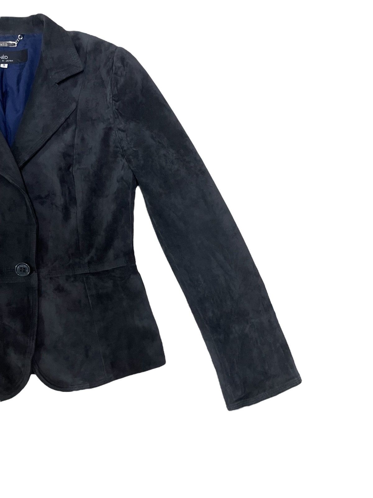 Yohji Yamamoto Ined By Yohji Yamamoto Velvet Blazer Size XS / US 0-2 / IT 36-38 - 7 Thumbnail