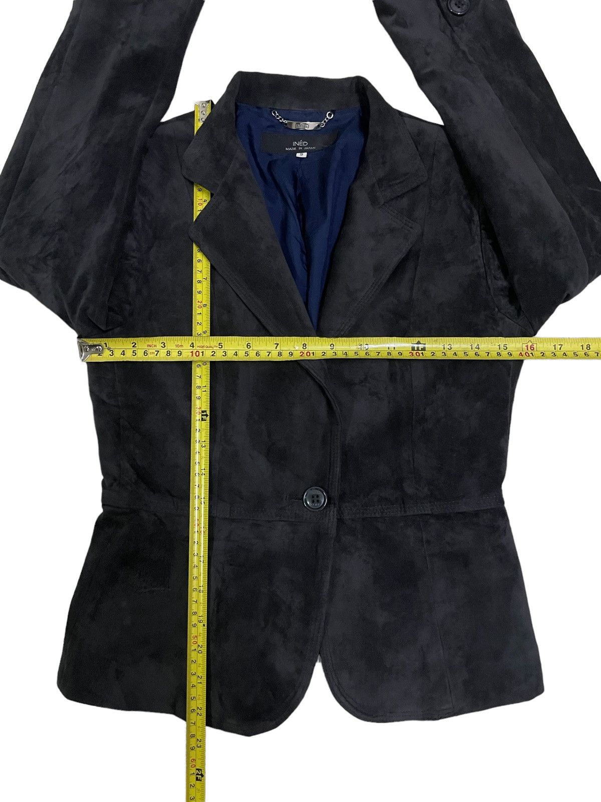 Yohji Yamamoto Ined By Yohji Yamamoto Velvet Blazer Size XS / US 0-2 / IT 36-38 - 11 Thumbnail