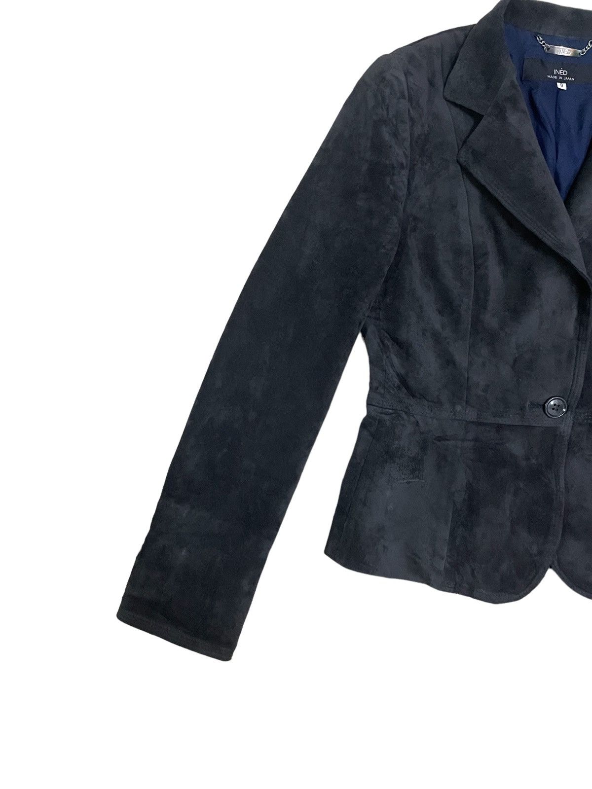 Yohji Yamamoto Ined By Yohji Yamamoto Velvet Blazer Size XS / US 0-2 / IT 36-38 - 6 Thumbnail