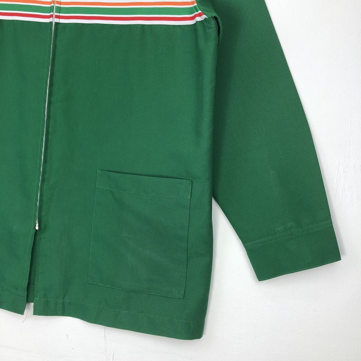Uniform Wares Vintage 7 ELEVEN Embroidered Logo Work Zipper Jacket Size US L / EU 52-54 / 3 - 3 Thumbnail