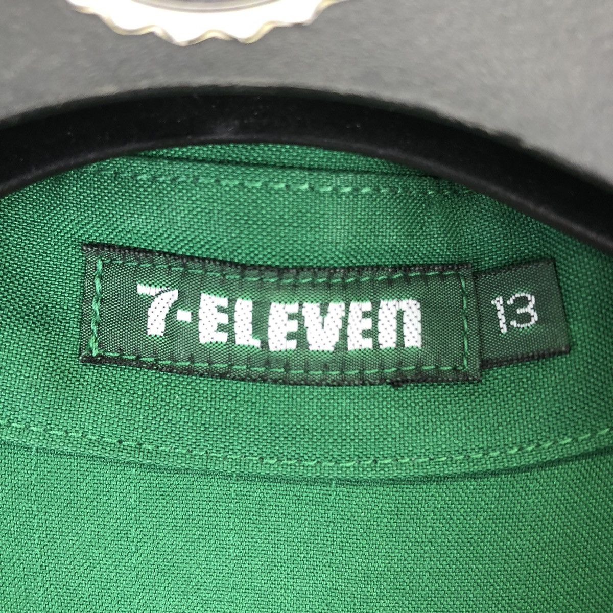Uniform Wares Vintage 7 ELEVEN Embroidered Logo Work Zipper Jacket Size US L / EU 52-54 / 3 - 15 Thumbnail