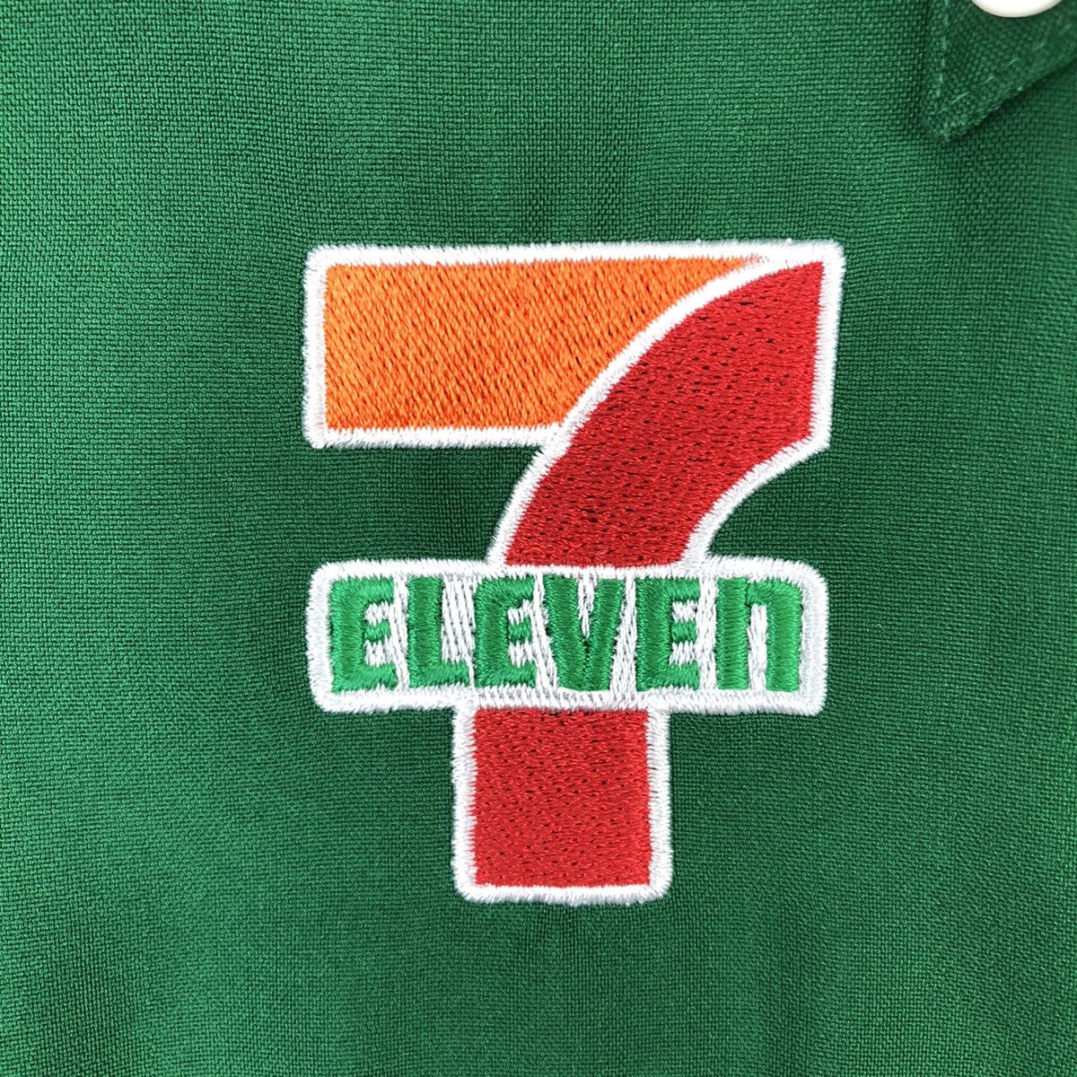 Uniform Wares Vintage 7 ELEVEN Embroidered Logo Work Zipper Jacket Size US L / EU 52-54 / 3 - 9 Thumbnail
