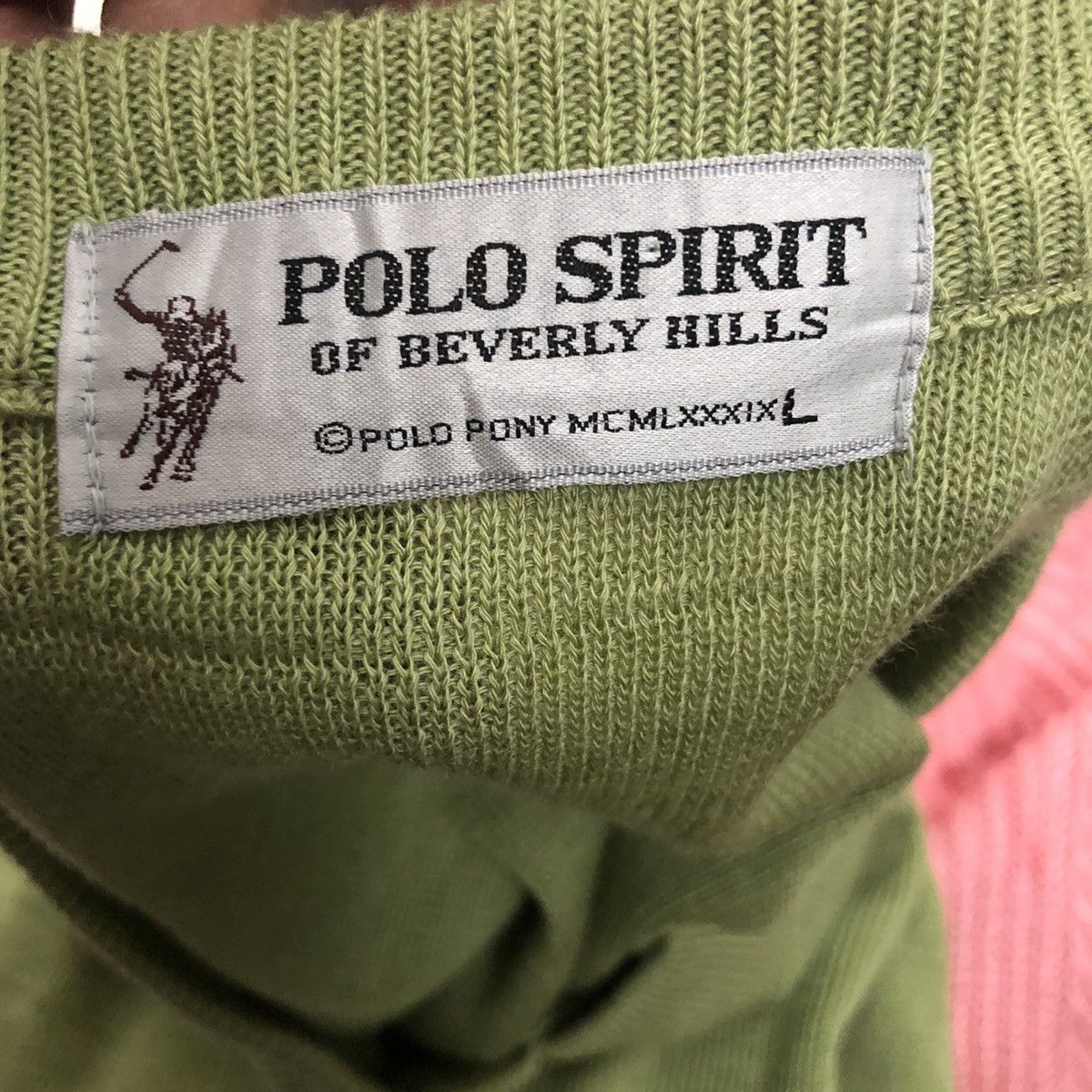 Vintage Polo Spirit Of Beverly Hills Knitwear Sweater Jumper