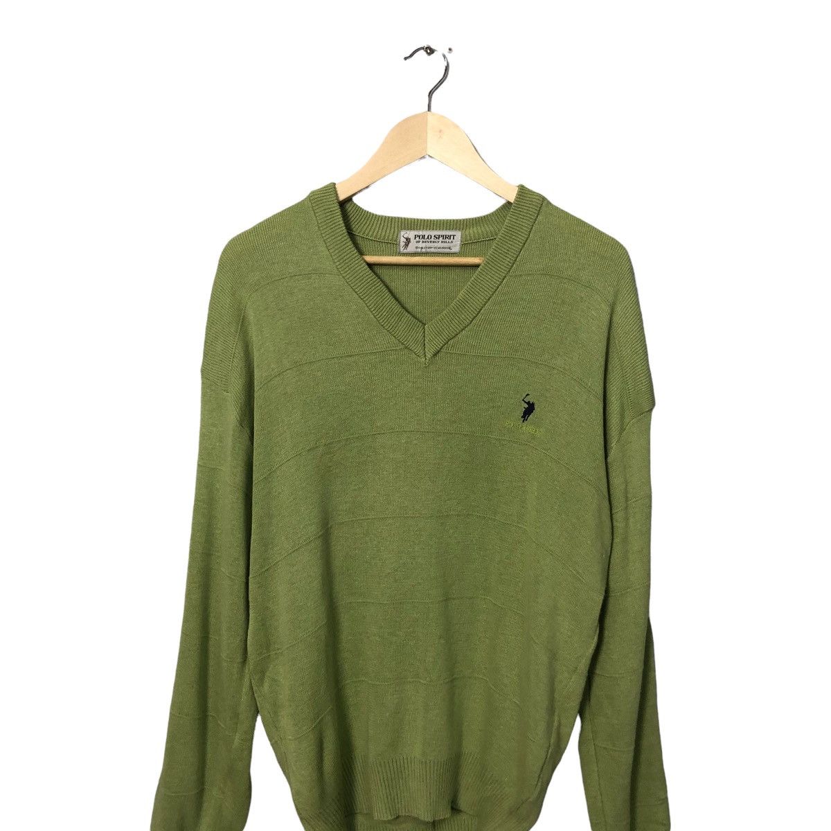 Vintage Polo Spirit Of Beverly Hills Knitwear Sweater Jumper
