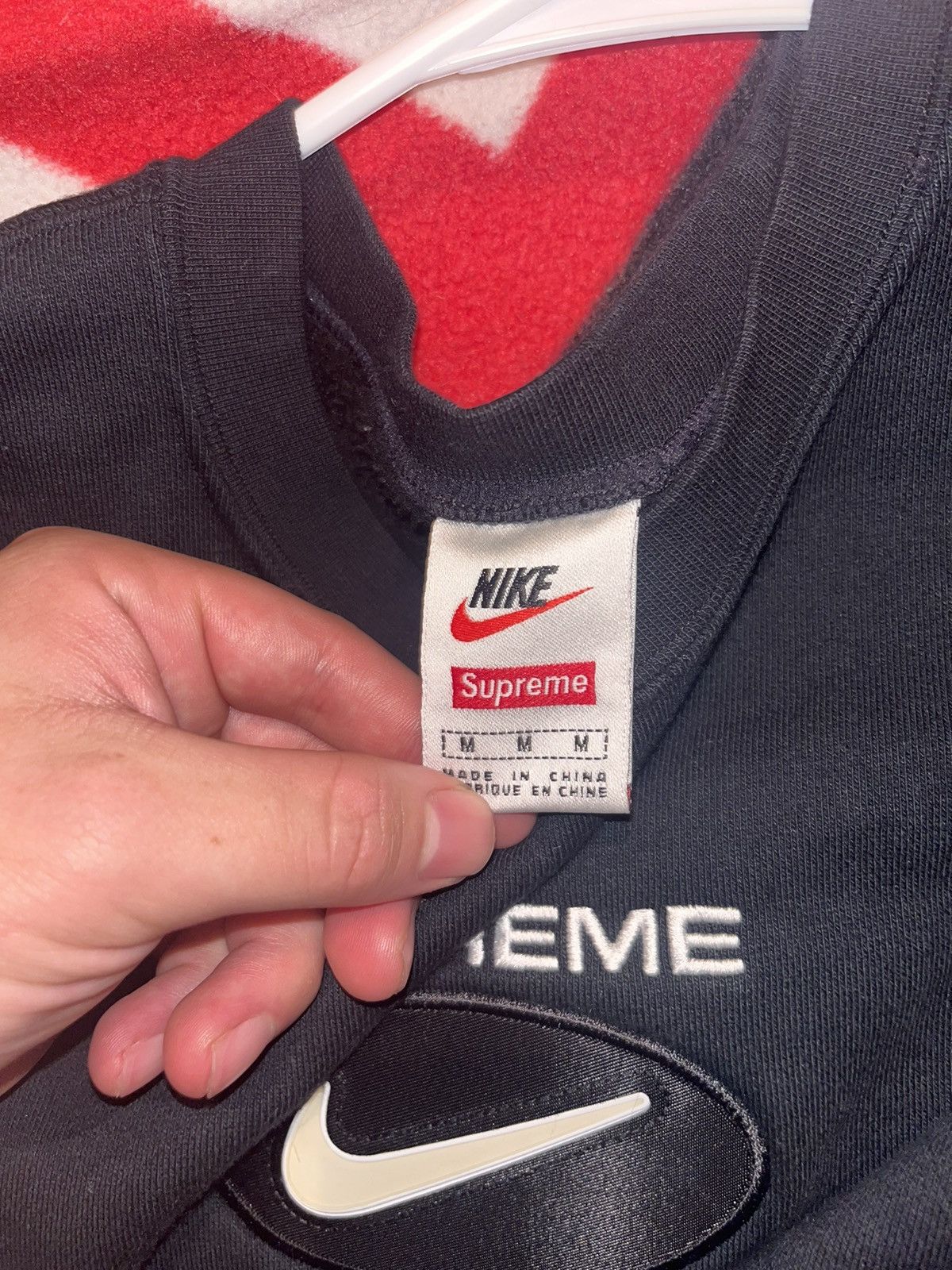 Nike × Supreme Supreme Nike jewel crewneck Size US M / EU 48-50 / 2 - 6 Thumbnail