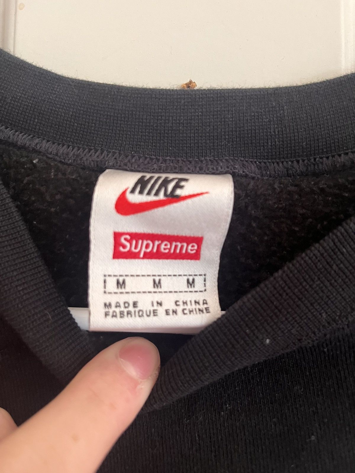 Nike × Supreme Supreme Nike jewel crewneck Size US M / EU 48-50 / 2 - 3 Thumbnail