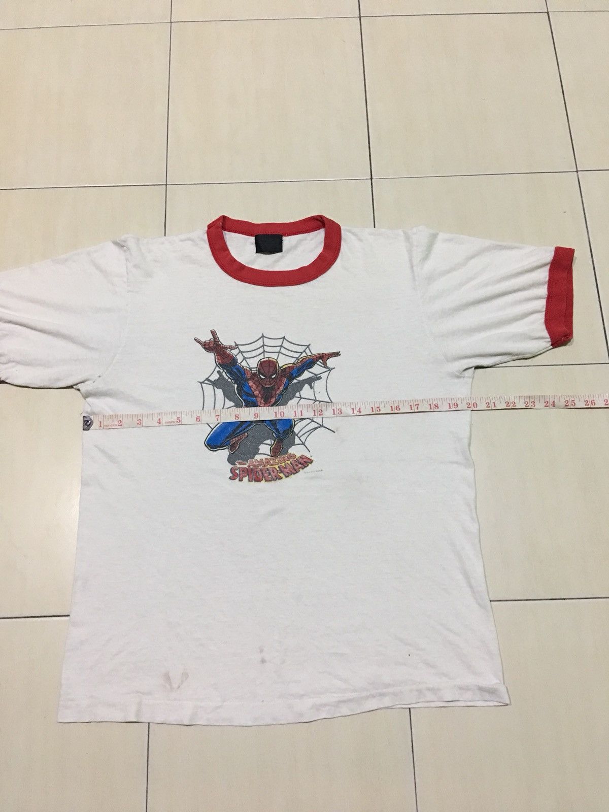 DC Comics × Marvel Comics × Vintage Vintage Amazing Spiderman marvel comics shirt Size US M / EU 48-50 / 2 - 9 Thumbnail