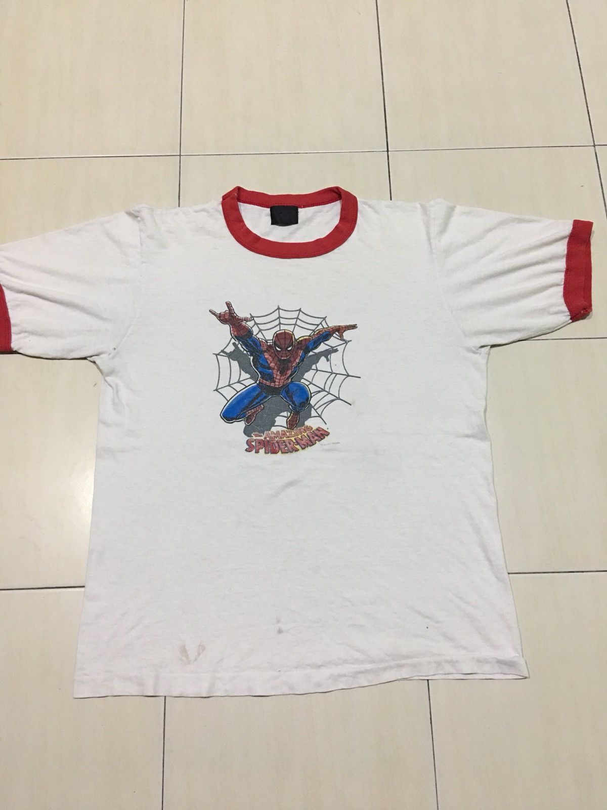 DC Comics × Marvel Comics × Vintage Vintage Amazing Spiderman marvel comics shirt Size US M / EU 48-50 / 2 - 8 Thumbnail