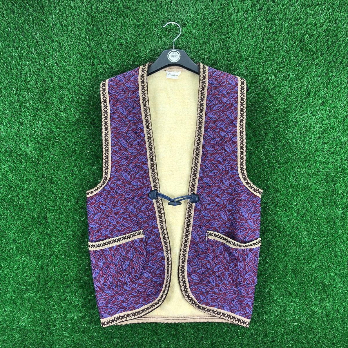 Japanese Brand × Vintage Vintage 90's Vest Arabian Aladdin Style by Original Size US S / EU 44-46 / 1 - 1 Thumbnail