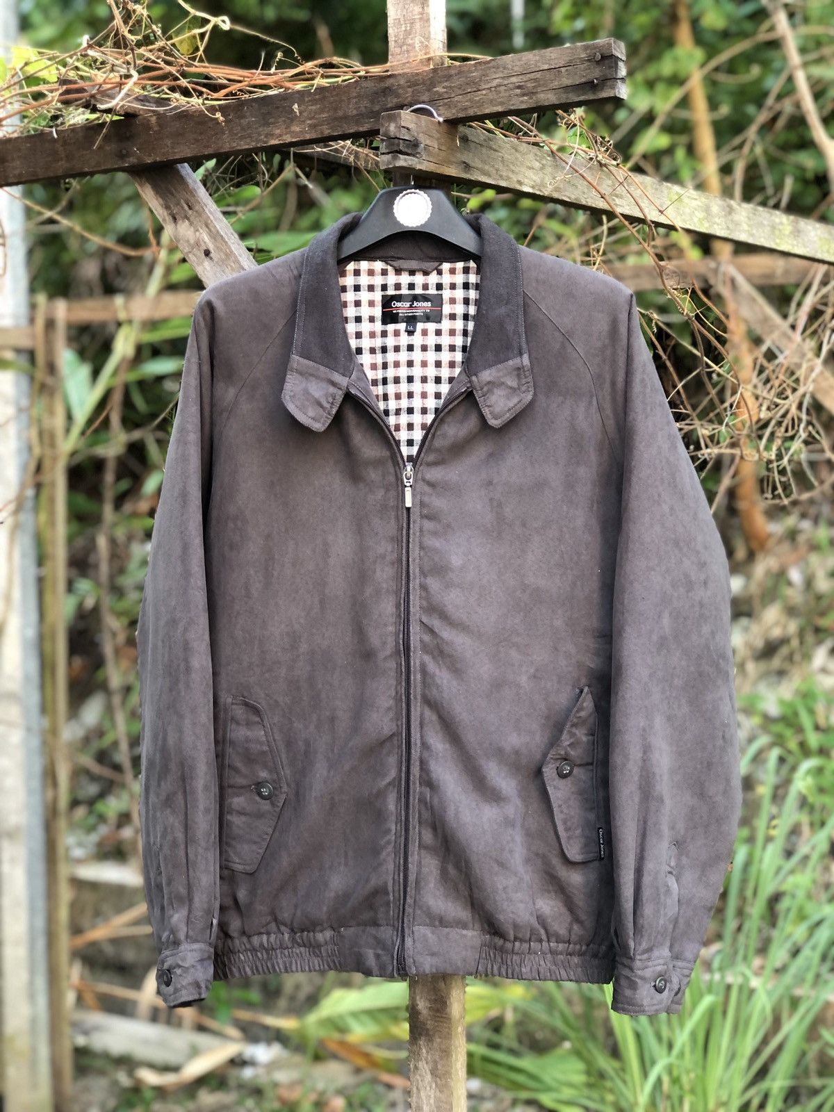 Vintage Vintage Harrington Moleskin Jacket by Oscar Jones Grailed