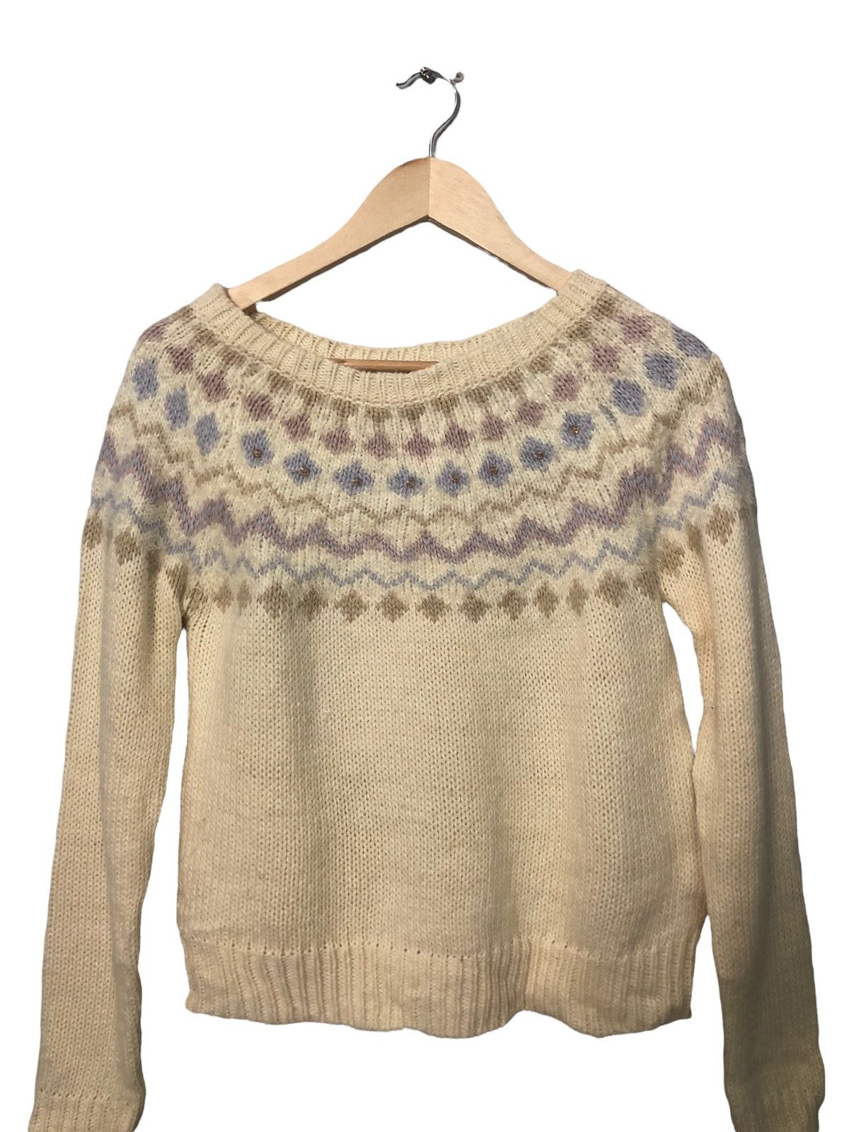 Aran Isles Knitwear Vintage Majestic Legon Crewneck Knitwear Sweater Jumper Size XS / US 0-2 / IT 36-38 - 4 Thumbnail