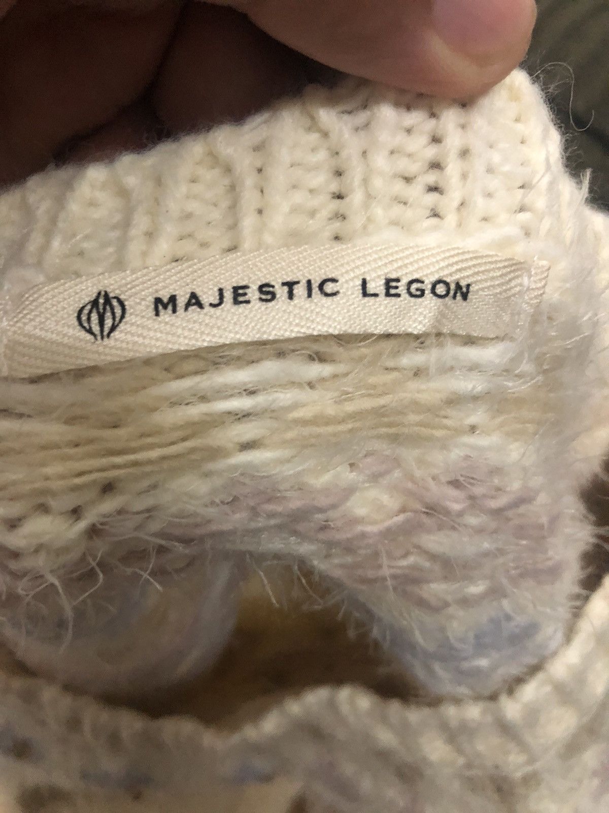 Aran Isles Knitwear Vintage Majestic Legon Crewneck Knitwear Sweater Jumper Size XS / US 0-2 / IT 36-38 - 9 Thumbnail