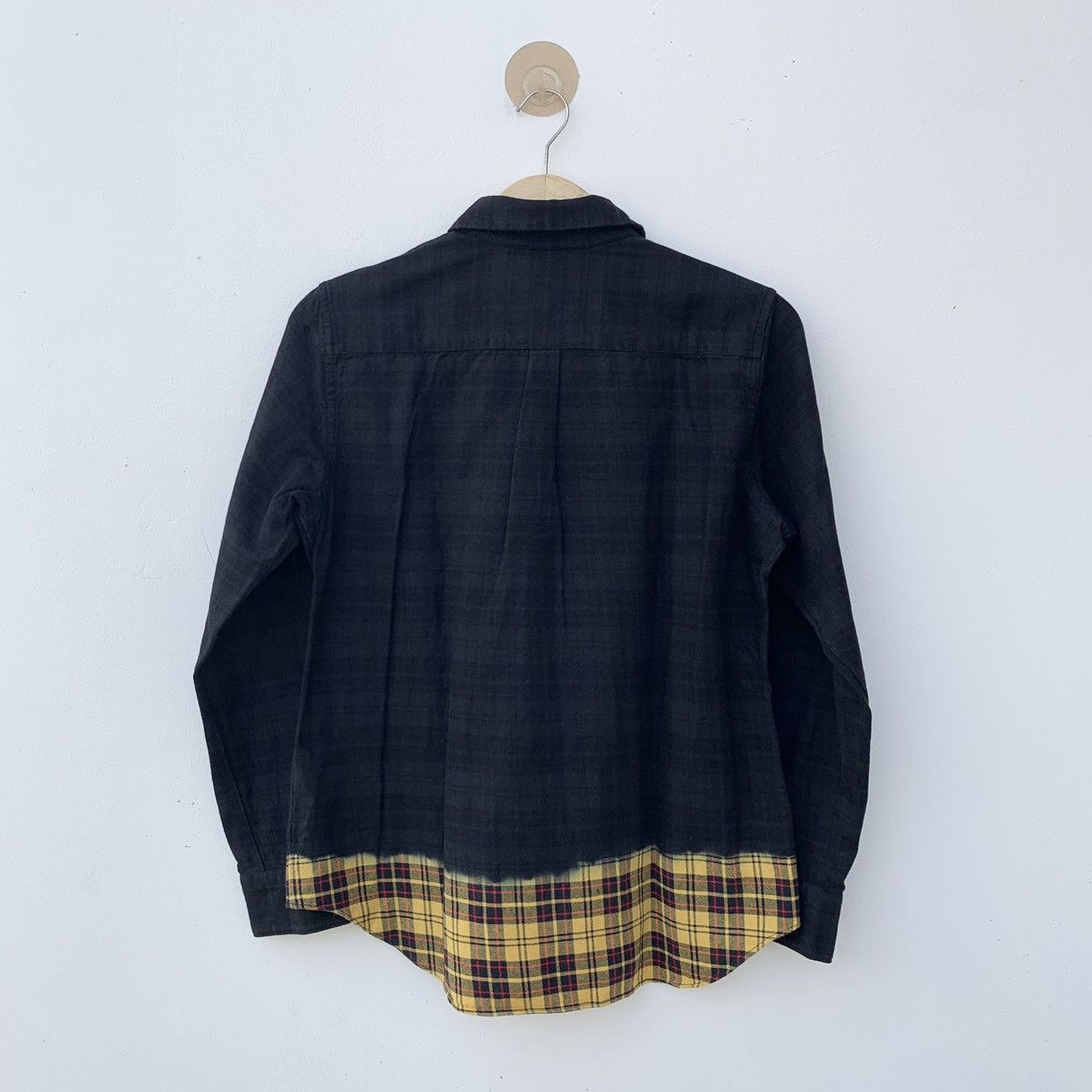 Comme des Garcons × Comme des Garcons Black Black Comme des Garcons Flannel Shirt Size US M / EU 48-50 / 2 - 2 Thumbnail