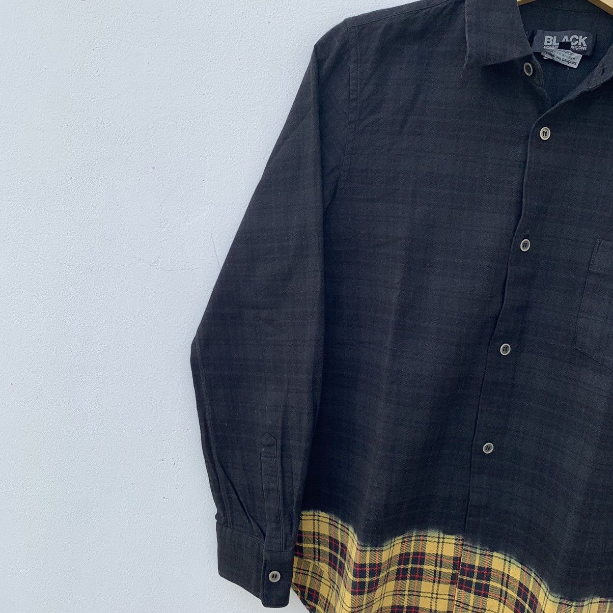 Comme des Garcons × Comme des Garcons Black Black Comme des Garcons Flannel Shirt Size US M / EU 48-50 / 2 - 8 Thumbnail