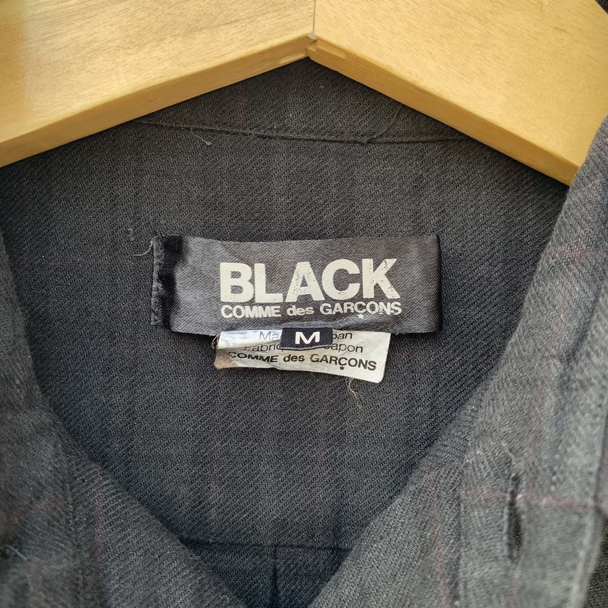 Comme des Garcons × Comme des Garcons Black Black Comme des Garcons Flannel Shirt Size US M / EU 48-50 / 2 - 9 Thumbnail