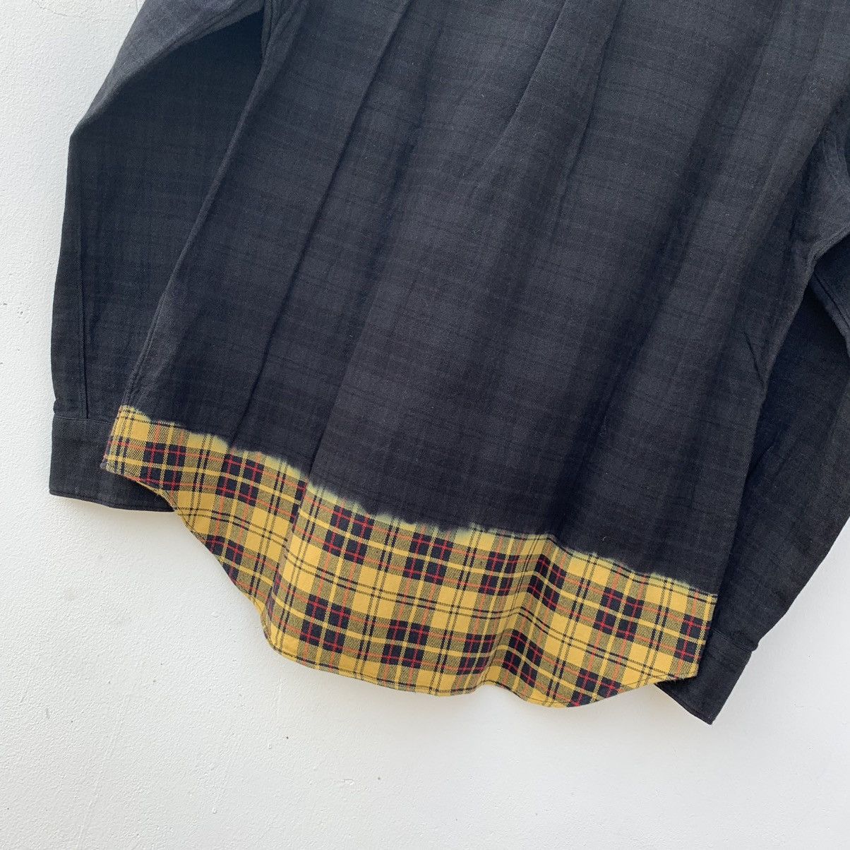 Comme des Garcons × Comme des Garcons Black Black Comme des Garcons Flannel Shirt Size US M / EU 48-50 / 2 - 6 Thumbnail